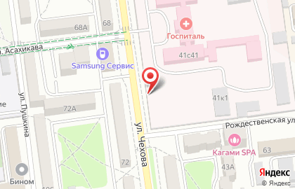 Городской родильный дом на улице Чехова на карте
