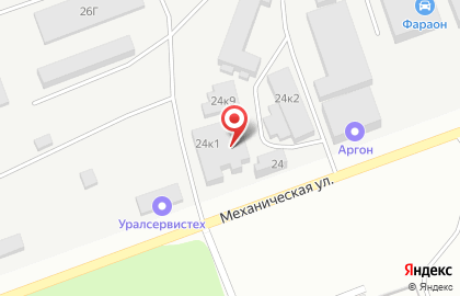 Транспортная компания ФАСТранс на Механической улице на карте