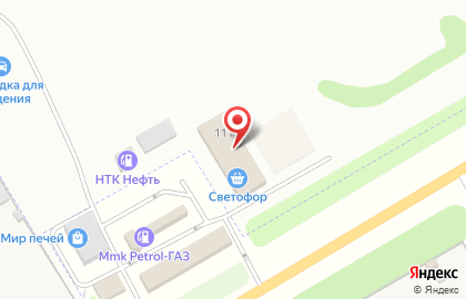 Магазин низких цен Светофор на Московской улице на карте