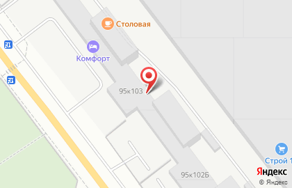 Магазин Двери Зодчий на улице Строителей на карте