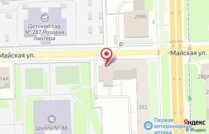 Супермаркет Магнит на Пушкинской улице, 283 на карте