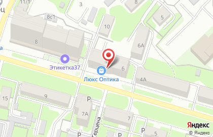 Кабинет здоровой стопы на улице Красных Зорь на карте