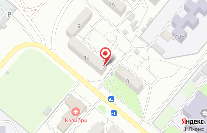 Продуктовый магазин Сова на улице Беляева на карте