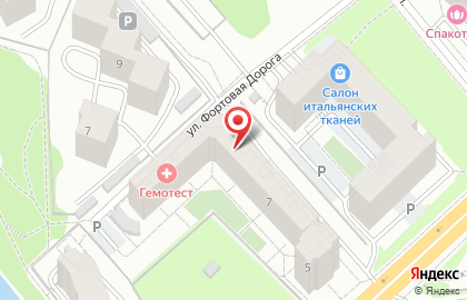Продуктовый магазин Семёрочка в Ленинградском районе на карте