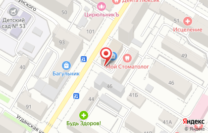 Магазин товаров для индустрии красоты #всалонбери в Центральном районе на карте