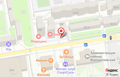 Компания Партнеры застройщиков на бульваре Комарова на карте