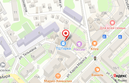 Банкомат Банк Первомайский на улице Тельмана на карте