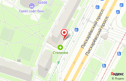 Торговый центр Пискаревский на карте
