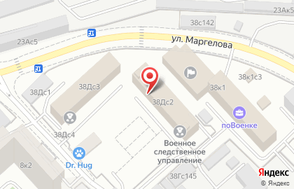 Отдел государственного архитектурно-строительного надзора Министерства обороны РФ на карте