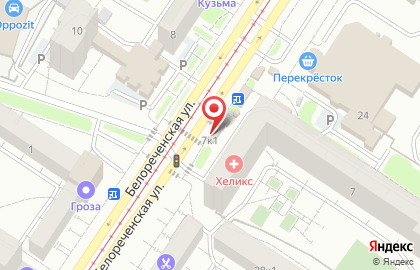 Магазин цветов на улице Белореченская на карте