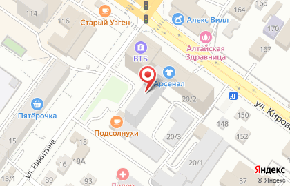 Производственная компания СК-Профиль в Октябрьском районе на карте