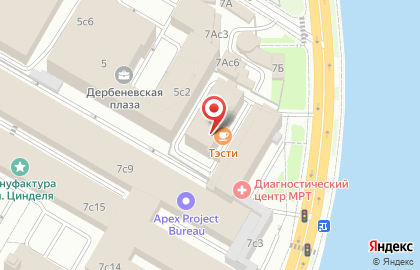 Unipharm на Дербеневской улице на карте