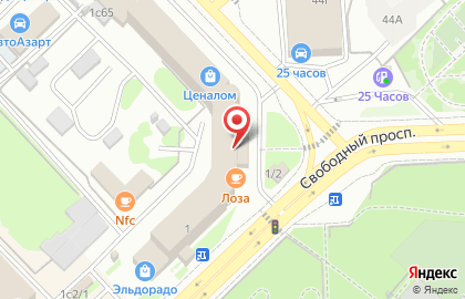 ТТК на Телевизорной улице на карте