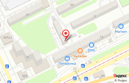 Парикмахерская Шарм в Оренбурге на карте
