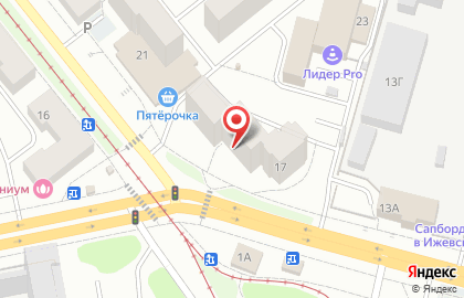Общественная приемная депутата городской Думы г. Ижевска Чечина К.М. на карте