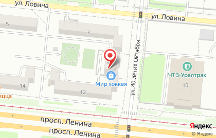 Рекламная мастерская Марсианин в Тракторозаводском районе на карте