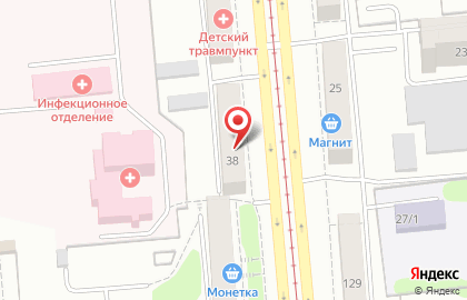 Медицинский центр Феникс на площади Сибиряков-Гвардейцев на карте