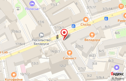 Кафе-кулинария Магнолия на улице Покровка на карте
