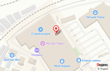 Магазин Империя дверей в Заводском районе на карте