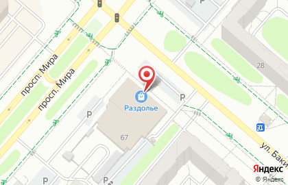 Торговый дом Раздолье на карте