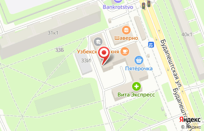 Развивающий центр Планета знаний на Будапештской улице на карте