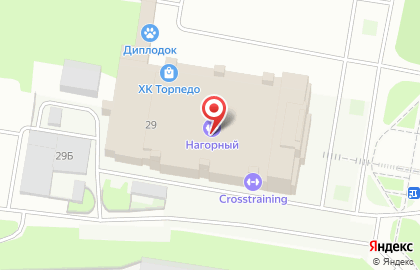 Каток Профсоюзов на проспекте Гагарина на карте