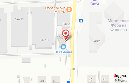 Автомойка на улице Игарская 54 на карте
