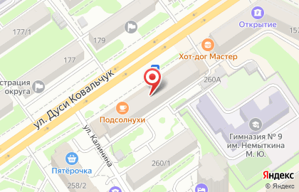 Сервисный центр по ремонту мобильных устройств Pedant на улице Дуси Ковальчук на карте