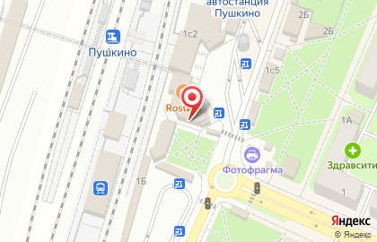 Натяжные потолки в Пушкино на карте