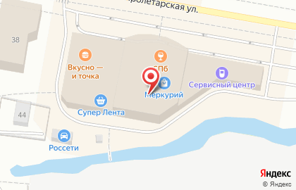 Ювелирный магазин Romanov на Пролетарской улице на карте