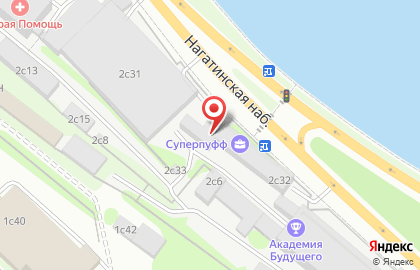 Интернет-магазин 2beman.ru в 1-м Нагатинском проезде на карте