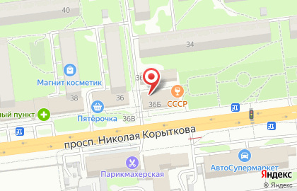 Киоск по продаже фастфудной продукции Шаверма №1 на карте