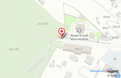 Торгово-производственная компания Новогранит на Хилокской улице на карте
