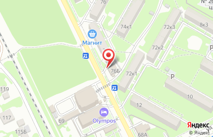 Алкомаркет Тамада на Московской улице на карте