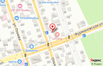 МегаШина в Ольховском переулке на карте