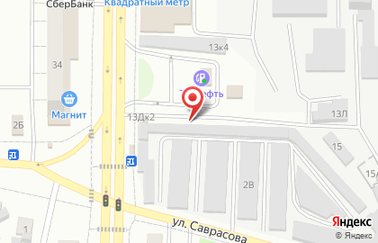 Шиномонтажная мастерская на Новосибирской улице на карте