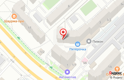Салон-парикмахерская Созвездие на 3-ой Северной улице на карте
