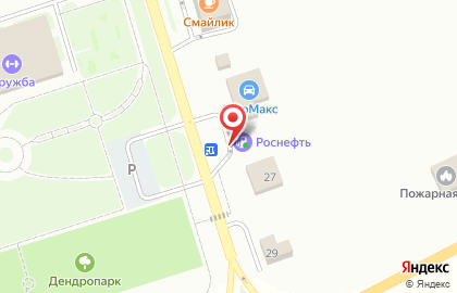 СТО Роснефть на улице Коммунаров на карте