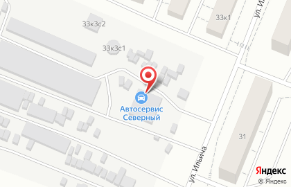 Автосалон Северный на улице Ильича на карте