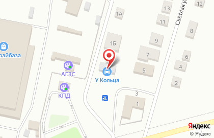 СТО У кольца на карте