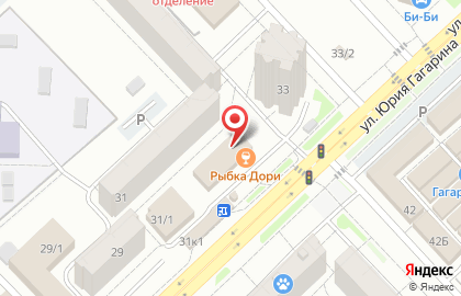 Уфимский филиал Банкомат, Банк ВТБ 24 на улице Юрия Гагарина, 31/2 на карте