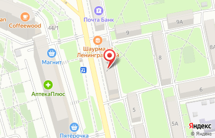 Цифровой салон Цифроград на Ленинградской улице на карте