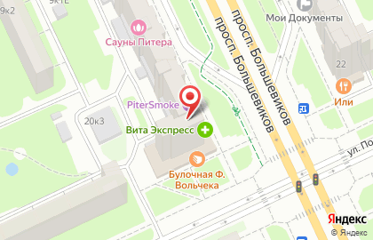 Женская Одежда на проспекте Большевиков на карте