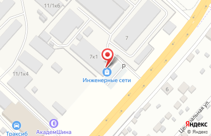 Компания Инженерные сети в Новосибирске на карте