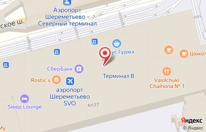 Туристическое агентство Academservice на Шереметьевском шоссе на карте