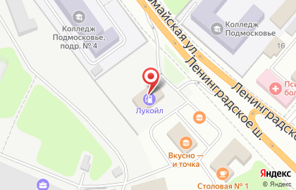 Лукойл, АЗС в Москве на карте