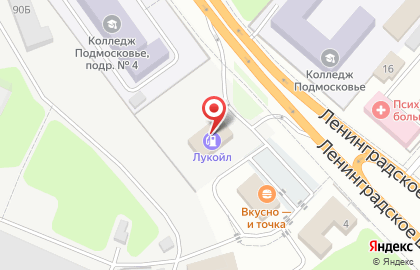 Лукойл, АЗС в Москве на карте