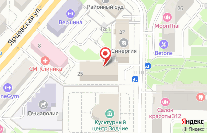 Автошкола Шоссе на Партизанской улице на карте