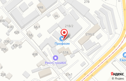 Шиномонтажная мастерская на Пугачёвском 1-м пос, 21в на карте