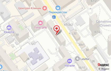 Парикмахерская МАЙ на Средне-Московской улице на карте